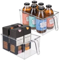 Bin With Pull Handle 12 X 7 X 5