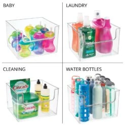 Open Front Craft Bin 10 X 12 X 8 -Home storage 1000 BLOGSquare JPG 02235MDK Detail