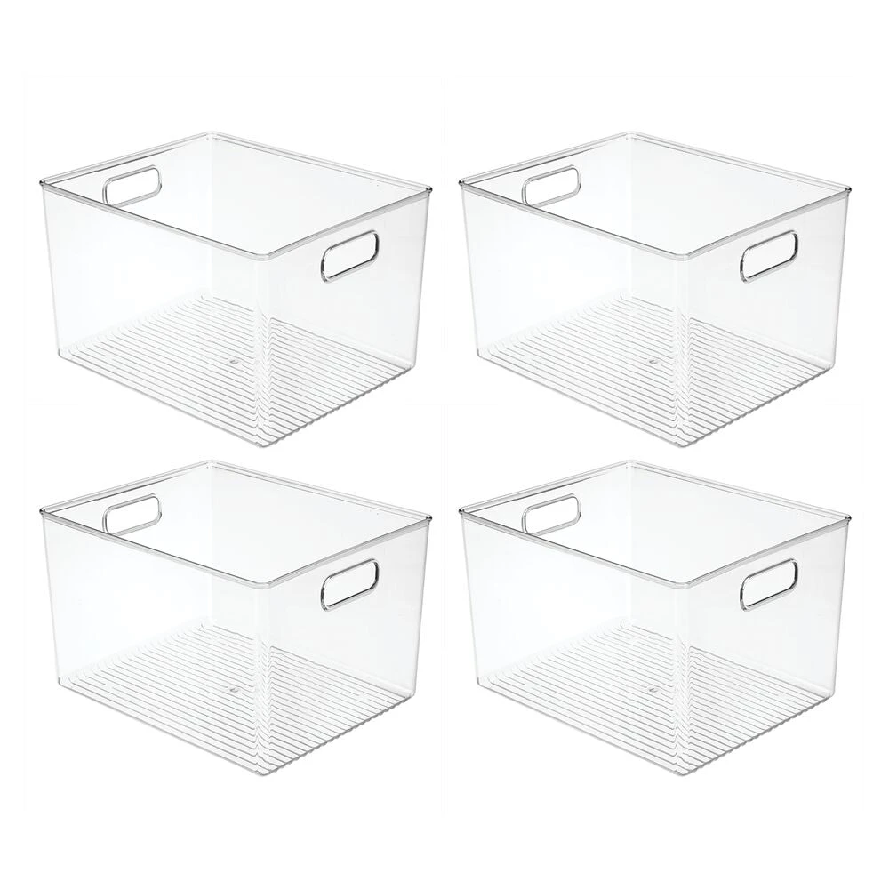 Deep Bathroom Bin With Handles 12 X 10 X 8 6 Deep Bathroom Bin With Handles 12 X 10 X 8 - Image 6