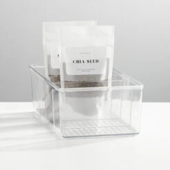 4-Section Divided Kitchen Bin 10.5 X 6 X 3.5