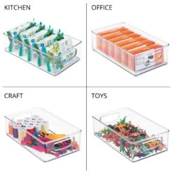 Stackable Nursery Bin With Handles 10 X 6 X 3 -Home storage 1000 BLOGSquare JPG 0420MDO Detail