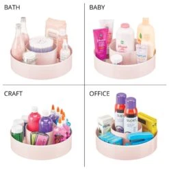 12" Rotating Makeup Organizer -Home storage 1000 BLOGSquare JPG 07891MDC Detail