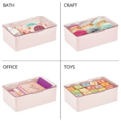 Hinged-Lid Storage Box7 X 10.5 X 3.5 -Home storage 1000 BLOGSquare JPG 08178MDHS Detail 1