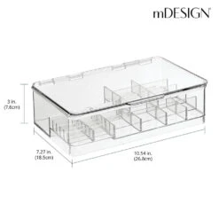Stackable Battery Organizer 9 Stackable Battery Organizer -Home storage 1000 BLOGSquare JPG 08264MDO Dimensions