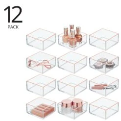 Makeup Drawer Organizer 4 X 4 X 2 8 Makeup Drawer Organizer 4 X 4 X 2 -Home storage 1000 BLOGSquare JPG 09458MDC Outline