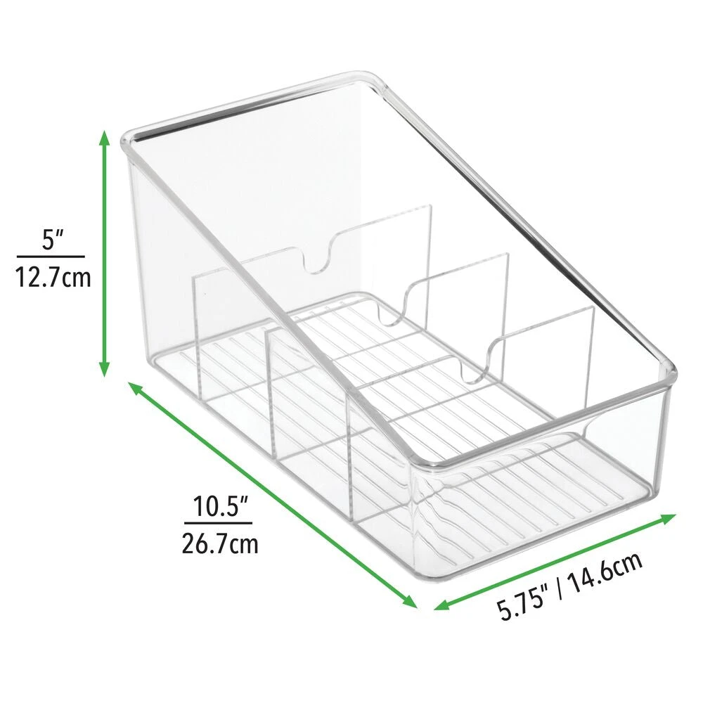 Food Packet Organizer Bin 10.5 X 6 X 5 3 Food Packet Organizer Bin 10.5 X 6 X 5 - Image 3