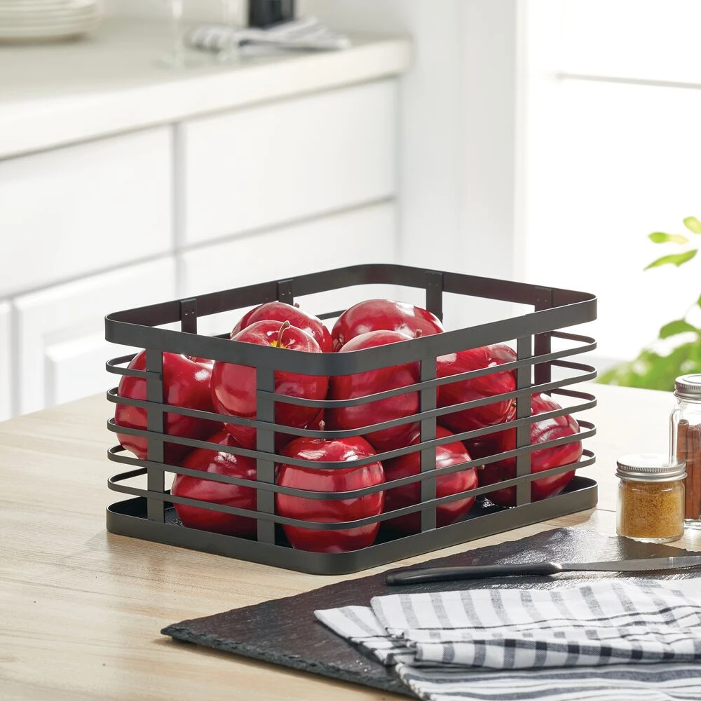 Wire Pantry Baskets9 X 12 X 6 2 Wire Pantry Baskets9 X 12 X 6 - Image 2