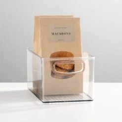 Kitchen Bin With Handles 10 X 6 X 5