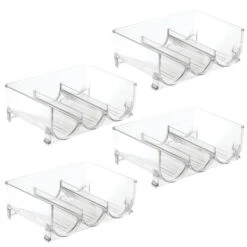 Stackable Wine & Water Bottle Rack 27 Stackable Wine & Water Bottle Rack -Home storage 1000 BLOGSquare JPG 1215MDK Outline