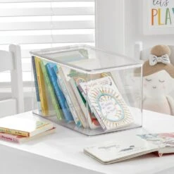 Hinged-Lid Toy Box 13 X 7 X 7 -Home storage 1000 BLOGSquare JPG 1269MDT Environment