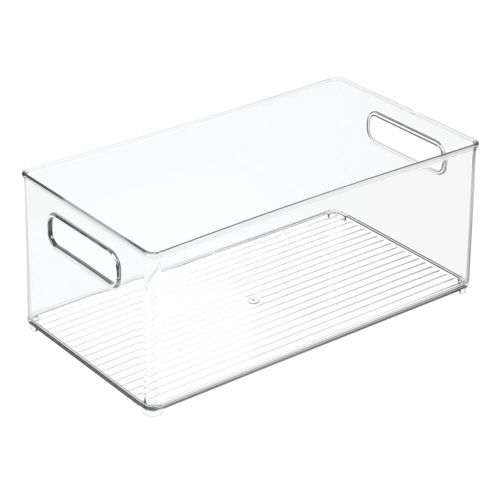 Stackable Nursery Bin With Handles 15 X 8 X 6 2 Stackable Nursery Bin With Handles 15 X 8 X 6 - Image 2