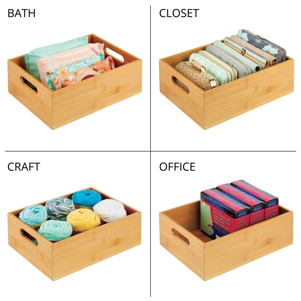 Bamboo Bin 12 X 9 X 4 4 Bamboo Bin 12 X 9 X 4 - Image 4