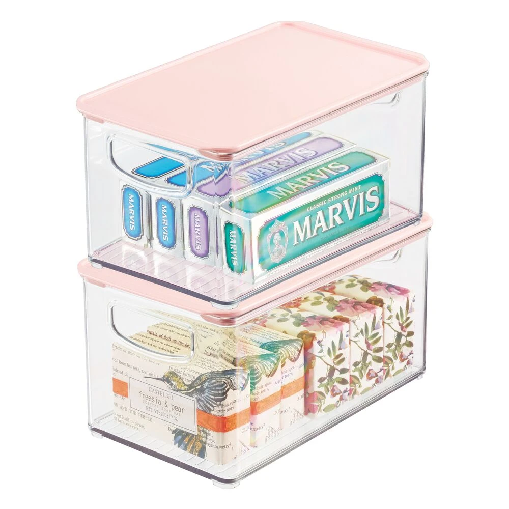 Stackable Bin With Lid11 X 6 X 5 1 Stackable Bin With Lid11 X 6 X 5