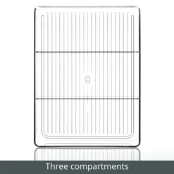 3-Section Bin 12 X 9 X 4 -Home storage 1000 BLOGSquare JPG 14320MDK Detail