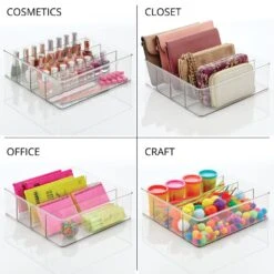 4-Section Bin 12 X 12 X 3.5 10 4-Section Bin 12 X 12 X 3.5 -Home storage 1000 BLOGSquare JPG 14324MDK Detail