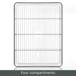 4-Section Bin 12 X 9 X 3.5 11 4-Section Bin 12 X 9 X 3.5 -Home storage 1000 BLOGSquare JPG 14326MDK Detail