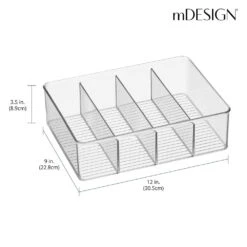 4-Section Bin 12 X 9 X 3.5 9 4-Section Bin 12 X 9 X 3.5 -Home storage 1000 BLOGSquare JPG 14326MDK Dimensions