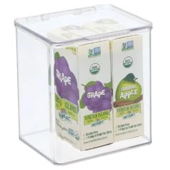 Hinged-Lid Kitchen Storage Box 5.5 X 6.6 X 7