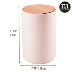 Slim Toilet Bowl Brush + Wastebasket Set 9 Slim Toilet Bowl Brush + Wastebasket Set -Home storage 1000 BLOGSquare JPG 16853MDBST Dimensions