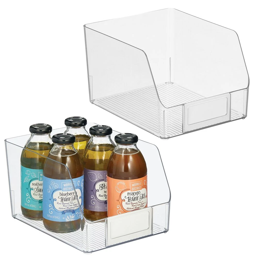 Open Front Bin With Label Holder 10 X 8 X 6