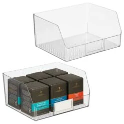 Open Front Bin With Label Holder 10 X 12 X 6