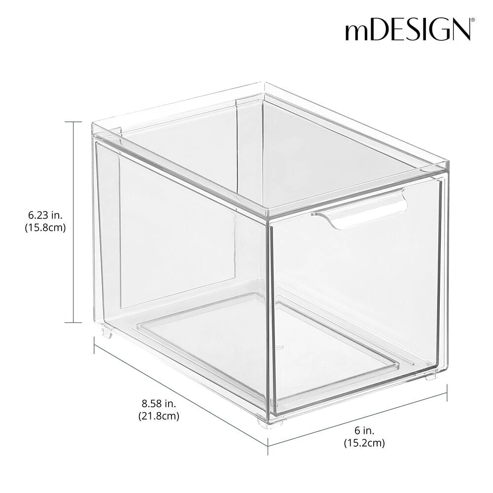 Stackable Kitchen Storage Drawer 8.5 X 6 X 6 6 Stackable Kitchen Storage Drawer 8.5 X 6 X 6 - Image 6
