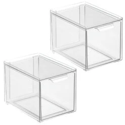 Stackable Bath Storage Drawer 8.5 X 6 X 6 -Home storage 1000 BLOGSquare JPG 20542MDK Outline
