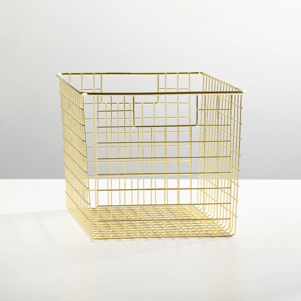 Wire Pantry Basket With Handles 12 X 9 X 8 5 Wire Pantry Basket With Handles 12 X 9 X 8 - Image 5