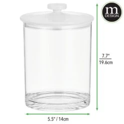 Acrylic Airtight Canister -Home storage 1000 BLOGSquare JPG 20776MDK Dimensions
