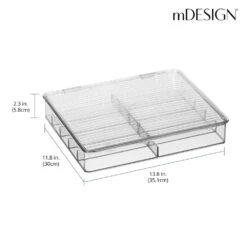 10-Section Stackable Eyeglass Organizer -Home storage 1000 BLOGSquare JPG 21951MDG Dimensions