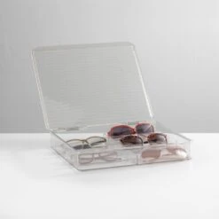 10-Section Stackable Eyeglass Organizer