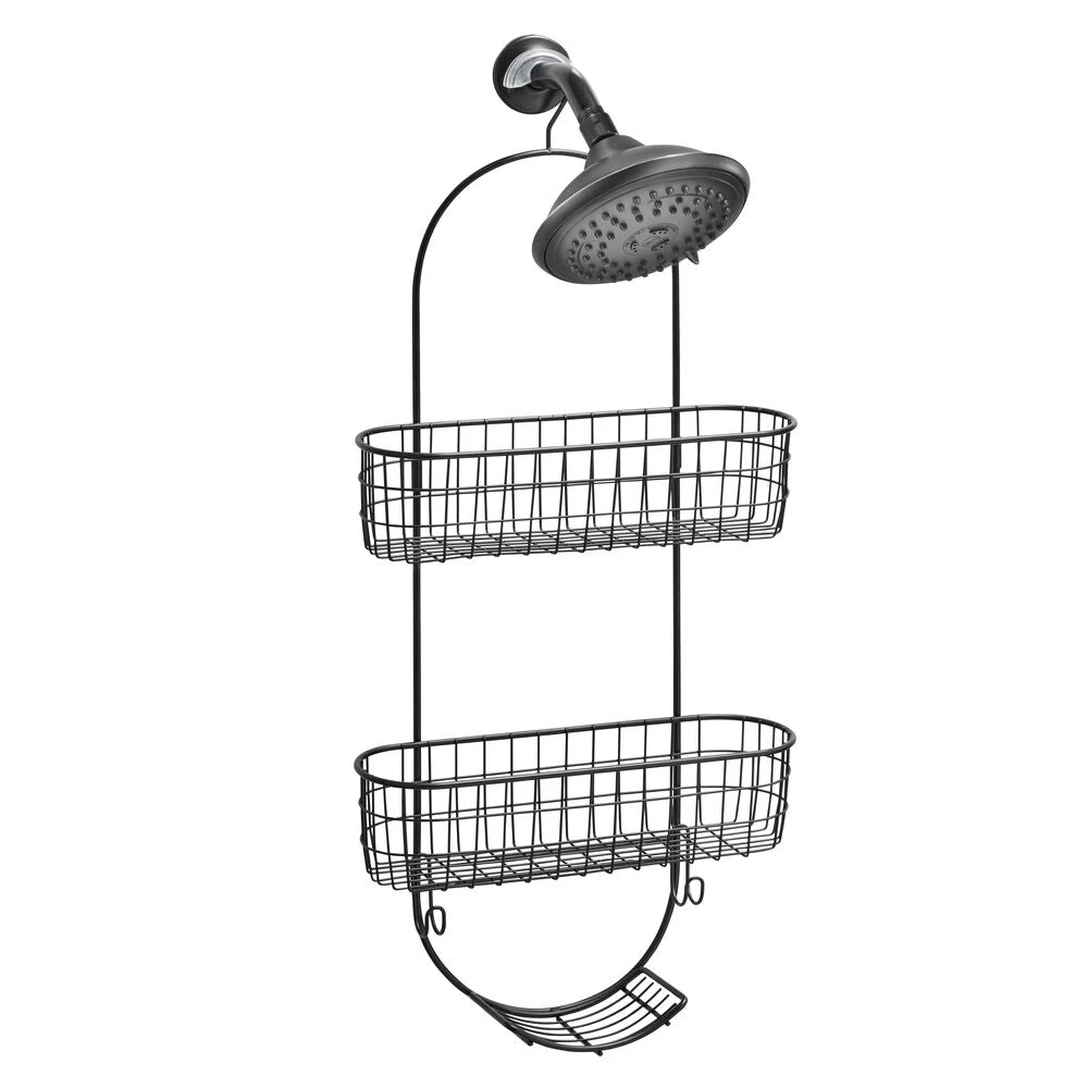 Hanging Shower Caddy With Soap Dish 1 Hanging Shower Caddy With Soap Dish