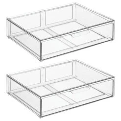 Stackable Bath Storage Drawer 12 X 16 X 4 -Home storage 1000 BLOGSquare JPG 22225MDK Outline