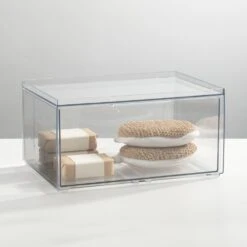 Stackable Bath Storage Drawer 9 X 12 X 6