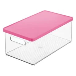 Stackable Bath Box With Lid And Handles 15 X 8.5 X 6 -Home storage 1000 BLOGSquare JPG 24040MDBST Outline 77239c35 642e 49f8 b322 7ec4e8a0b1dc