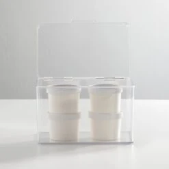 Hinged-Lid Kitchen Storage Box 7 X 11 X 6.5