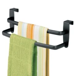 10" Over-the-Cabinet Double Towel Bar -Home storage 1000 BLOGSquare JPG 57377 Outline