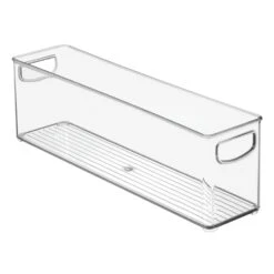 Stackable Breast Milk Bin 15.5 X 3.75 X 4.75 -Home storage 1000 BLOGSquare JPG 6705MDK Outline