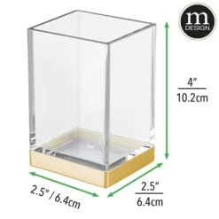 Square Tumbler Cup -Home storage 1000 BLOGSquare JPG 7046MDBA Dimensions