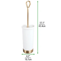 Toilet Bowl Brush With Wire Handle + Holder -Home storage 1000 BLOGSquare JPG 8551MDBST Dimensions