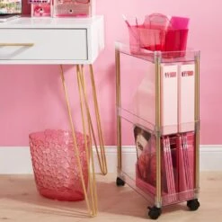 7.5-Liter Oval Bathroom Trash Can -Home storage 1000 BLOGSquare JPG BarbieDesk Environment