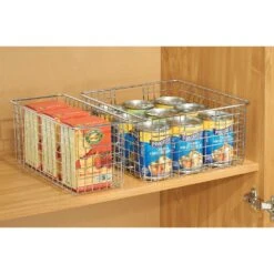 Multi-Purpose Wire Basket With Handles 12 X 6 X 6 -Home storage 1000 BLOGSquare JPG ClassicoWireBaskets Environment