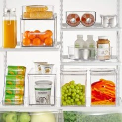 2-Tier Organizer With Pull-Out Drawers 13 X 9 X 7.5 -Home storage 1000 BLOGSquare JPG FridgeOrganizers Environment