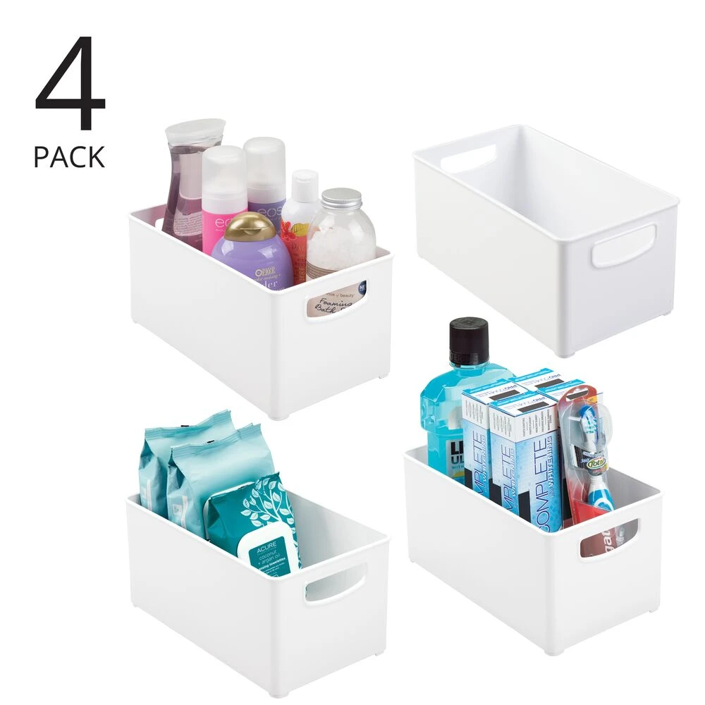 Bathroom Bin Set 10 X 6 X 5 4 Bathroom Bin Set 10 X 6 X 5 - Image 4