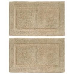 Cotton Border Bath Rug Set -Home storage 1000 Square JPG 01012MDBST.PT05