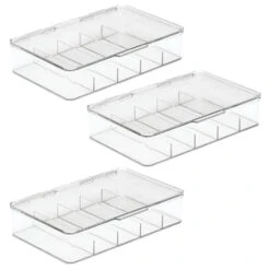 5-Section Stackable Eyeglass Organizer 28 5-Section Stackable Eyeglass Organizer -Home storage 1000 Square JPG 0290MDG Outline