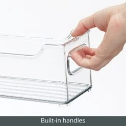 Stackable Refrigerator Bins 14.5 X 4 X 4 -Home storage 1000 Square JPG 03959MDK Detail