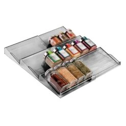 Spice Drawer Organizer -Home storage 1000 Square JPG 04931MDK Outline