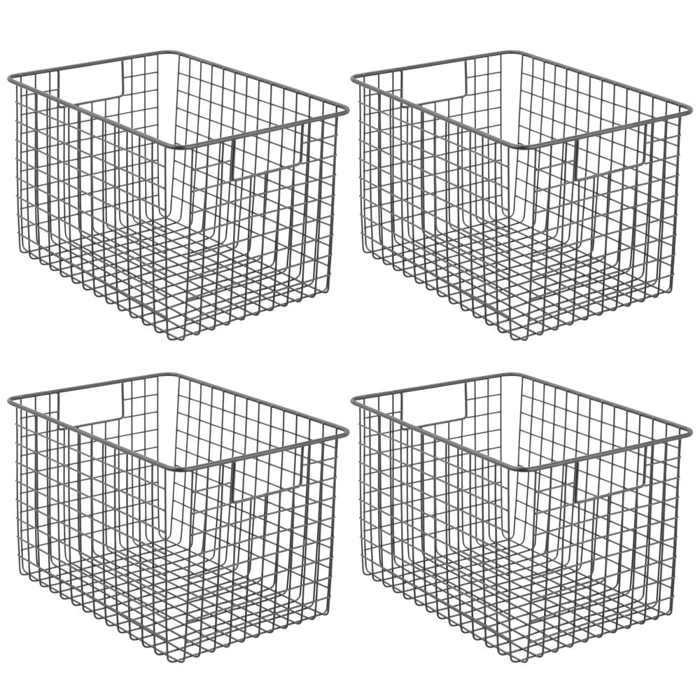 Wire Pantry Basket With Handles 12 X 9 X 8 17 Wire Pantry Basket With Handles 12 X 9 X 8 - Image 17