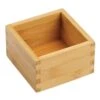 Bamboo Kitchen Drawer Organizer 4 X 4 X 2.5
